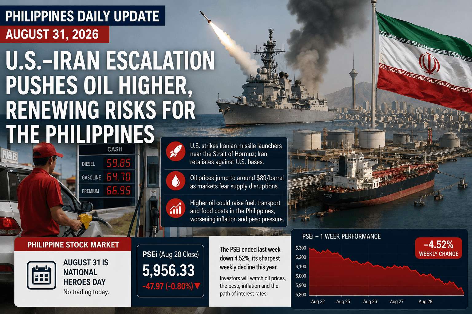 Philippines Daily Update – August 31, 2026