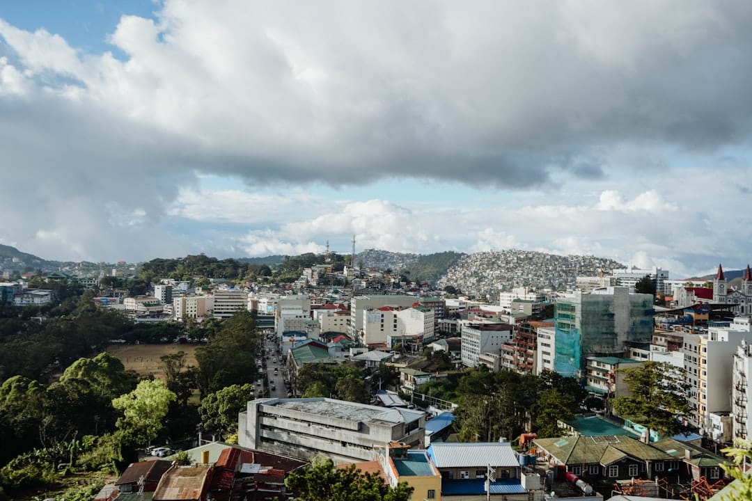 Baguio mountain city and cool highland setting