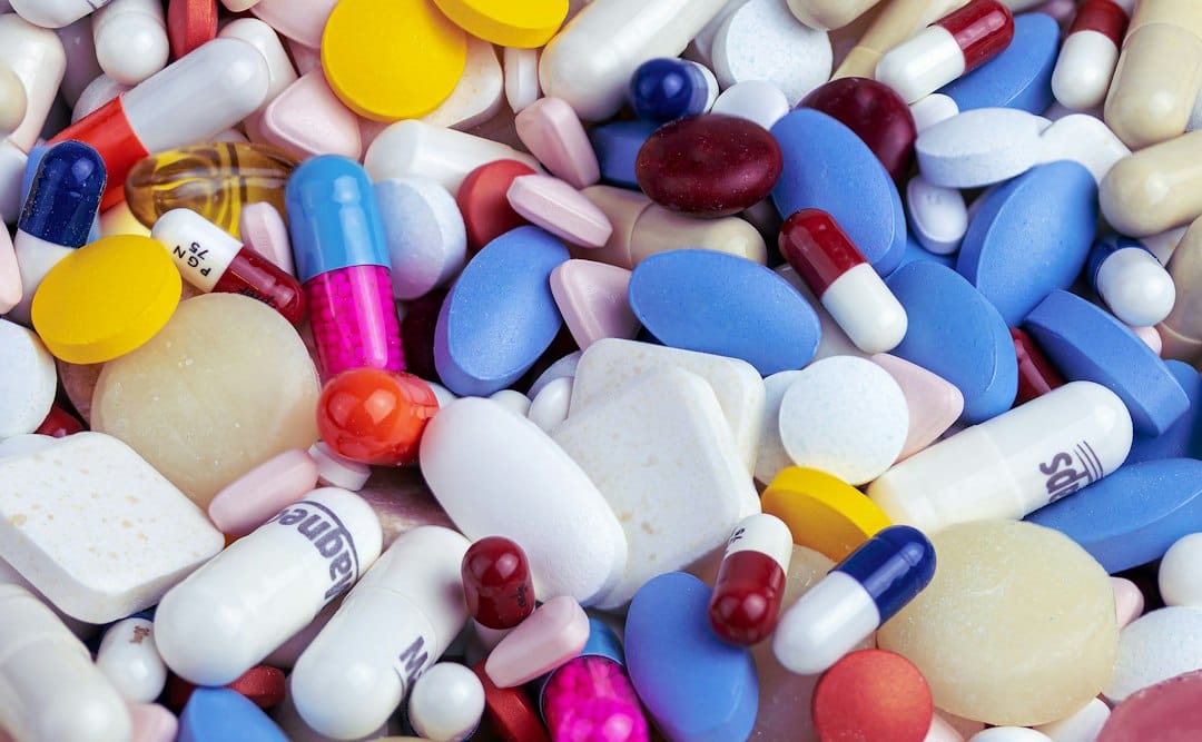 Prescription medicines illustrating ongoing healthcare needs for retirees